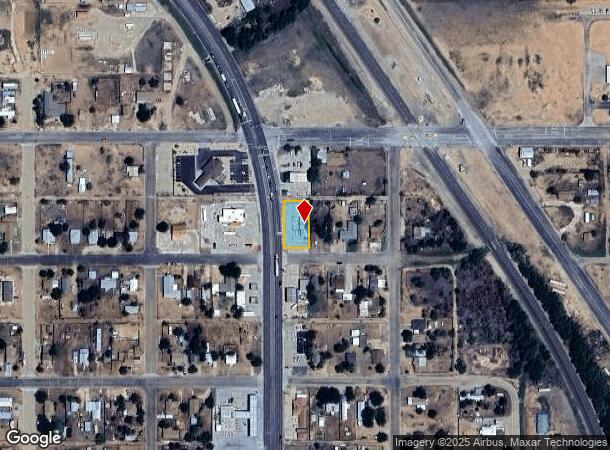  602 N Broadway St, Post, TX Parcel Map