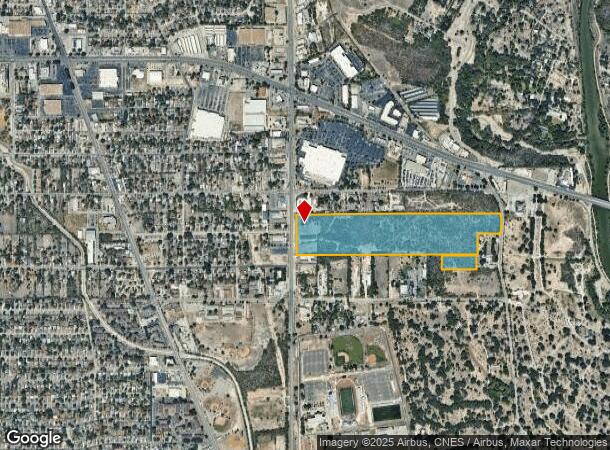  3730 Roosevelt Ave, San Antonio, TX Parcel Map