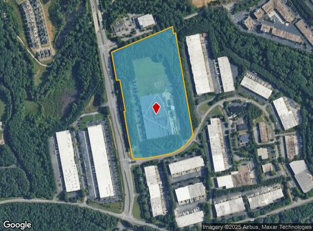 1865 Mcfarland Pky, Alpharetta, GA Parcel Map