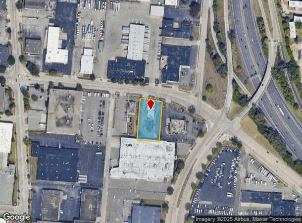  1015 Gest St, Cincinnati, OH Parcel Map