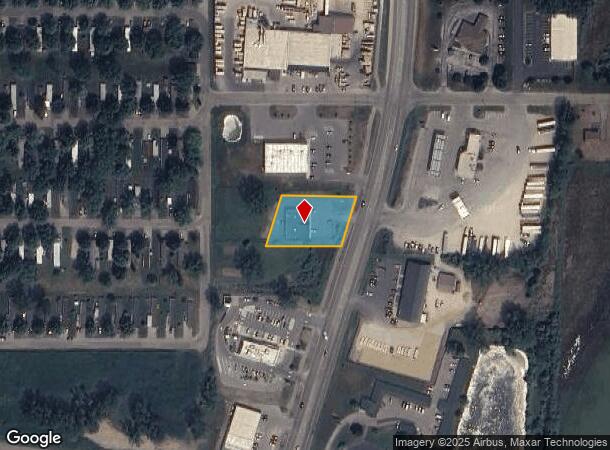 1275 N Shawano St, New London, WI Parcel Map