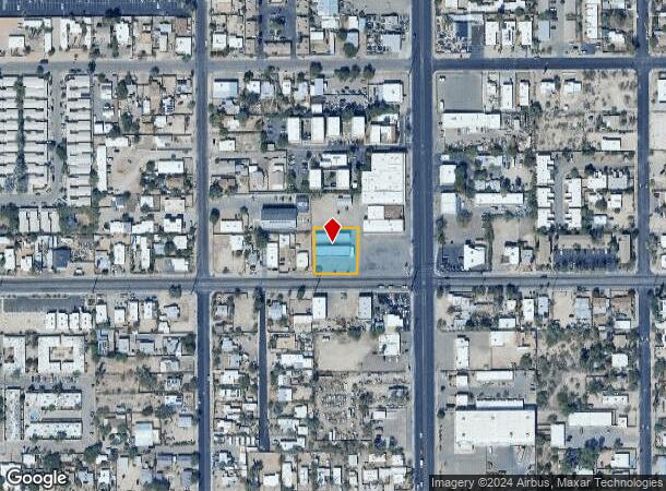  50 W Glenn St, Tucson, AZ Parcel Map