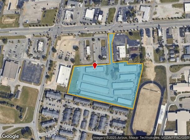 5411 W Broad St, Columbus, OH Parcel Map