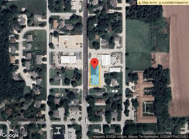  511 N 15Th St, Fort Calhoun, NE Parcel Map