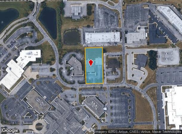 10216 Dupont Circle Dr E, Fort Wayne, IN Parcel Map