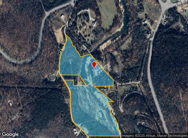 473 Swinging Bridge Rd, Mountain View, AR Parcel Map