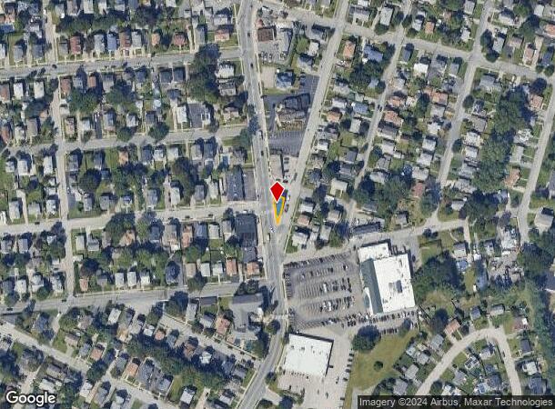  526 Pontiac Ave, Cranston, RI Parcel Map