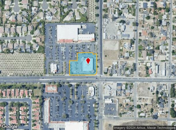  1795 E Lugonia Ave, Redlands, CA Parcel Map