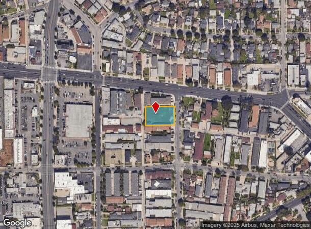  921 Edgewood St, Inglewood, CA Parcel Map