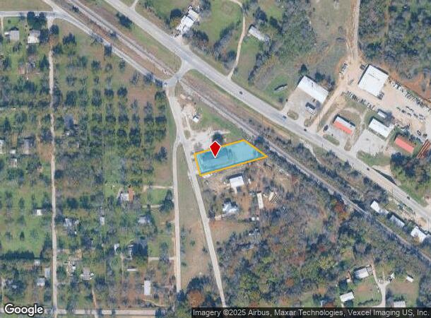 Central Ave, Newark, TX Parcel Map