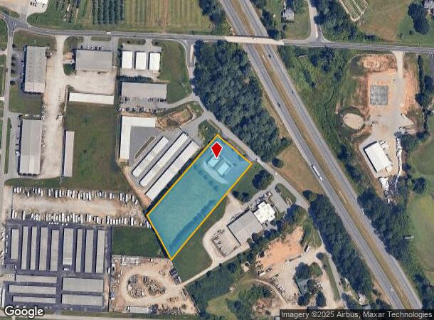 777 S Allen Rd, Flat Rock, NC Parcel Map