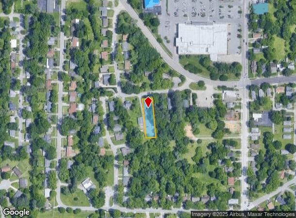  1001 W Walnut St, Carbondale, IL Parcel Map