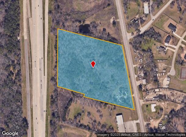  14487 N Highway 75, Willis, TX Parcel Map