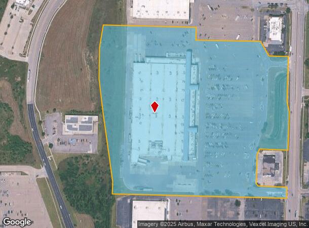 1501 Sw Wanamaker Rd, Topeka, KS Parcel Map