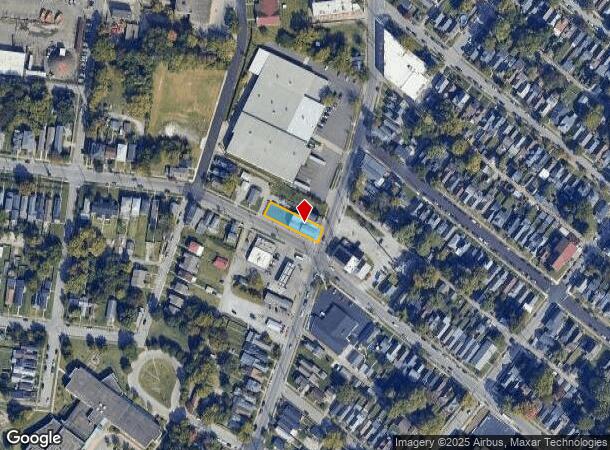 1496 S Shelby St, Louisville, KY Parcel Map