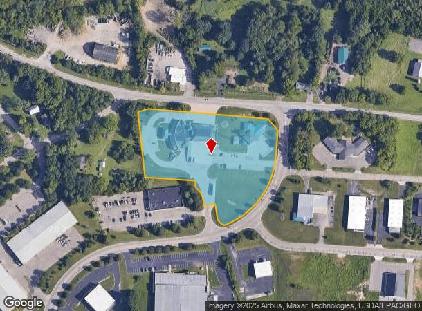  851 Orchard Ln, Beavercreek Township, OH Parcel Map