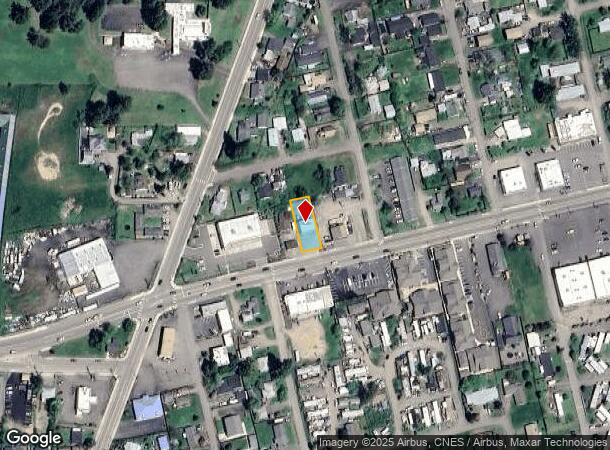 1209 W Central Ave, Sutherlin, OR Parcel Map