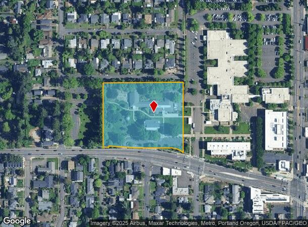  7901 Se Division St, Portland, OR Parcel Map