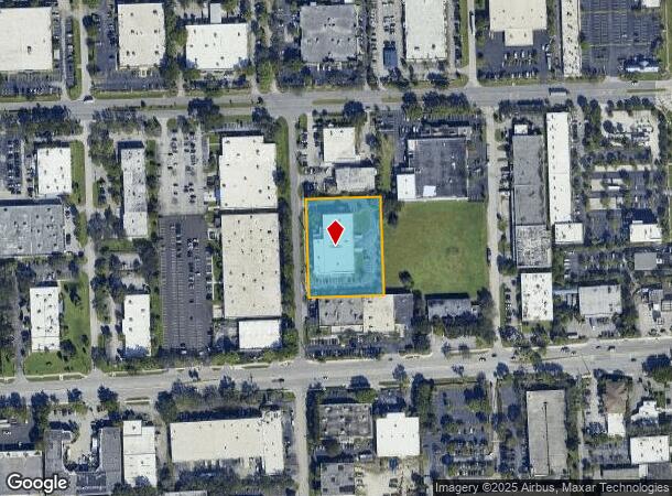 1440 Sw 28Th Ave, Pompano Beach, FL Parcel Map