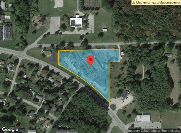  828 E Washington St, Greenville, MI Parcel Map