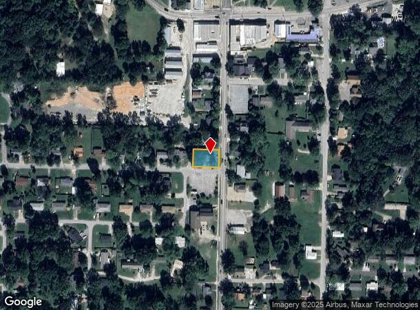 1213 N Curtis Ave, Pea Ridge, AR Parcel Map