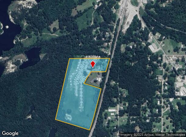  158 Cliff Mitchell Rd, Picayune, MS Parcel Map