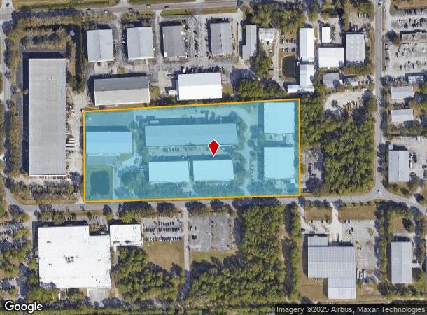  7300 Technology Dr, Melbourne, FL Parcel Map