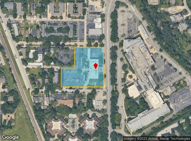 800 Waukegan Rd, Glenview, IL Parcel Map