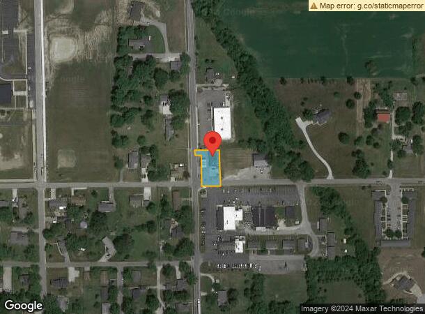  863 S Main St, Upland, IN Parcel Map