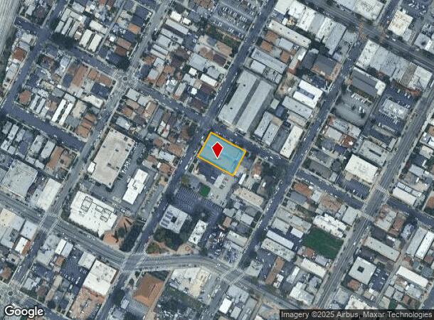  2202 Michigan Ave, Los Angeles, CA Parcel Map