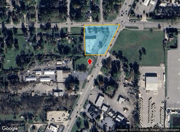 25160 Telegraph Rd, Flat Rock, MI Parcel Map