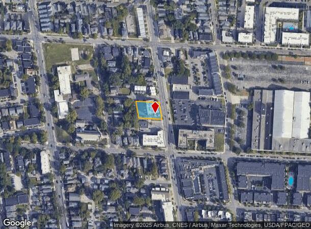  893 N 4Th St, Columbus, OH Parcel Map