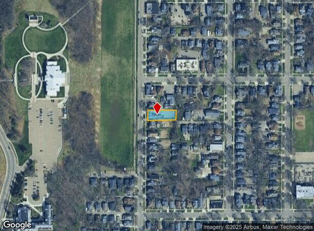 613 Davis St, Kalamazoo, MI Parcel Map