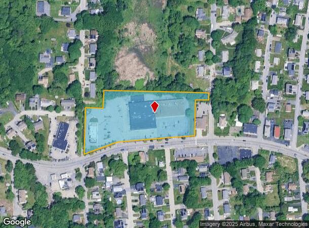 725 Grafton St, Worcester, MA Parcel Map