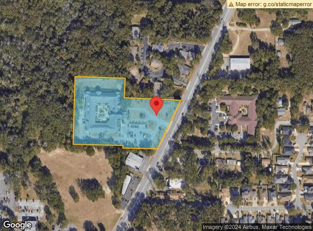  8601 N Davis Hwy, Pensacola, FL Parcel Map