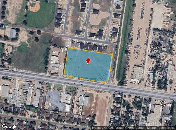  Military, Hidalgo, TX Parcel Map