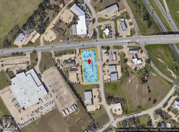  2112 W Briargate Dr, Bryan, TX Parcel Map