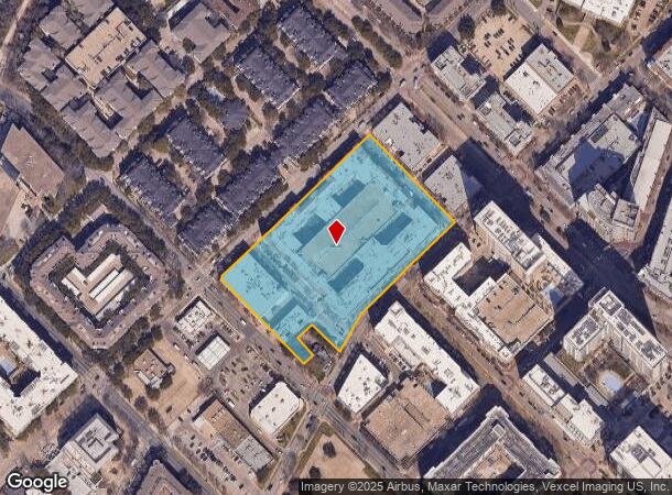  3699 Mckinney Ave, Dallas, TX Parcel Map