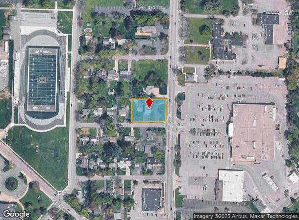 6137 S Park Ave, Hamburg, NY Parcel Map