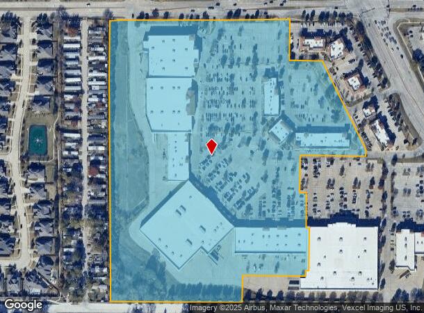 5801 Long Prairie Rd, Flower Mound, TX Parcel Map