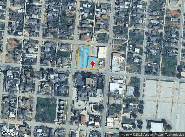  1318 N 8Th St, Abilene, TX Parcel Map