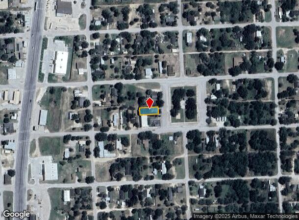  518 S Baxter St, Premont, TX Parcel Map