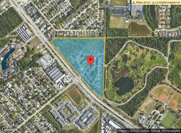  11400 Whistlers Cove Blvd, Naples, FL Parcel Map