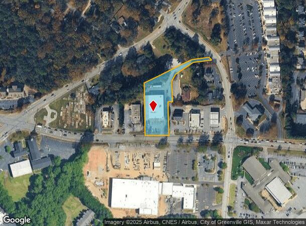  2110 Old Spartanburg Rd, Greer, SC Parcel Map