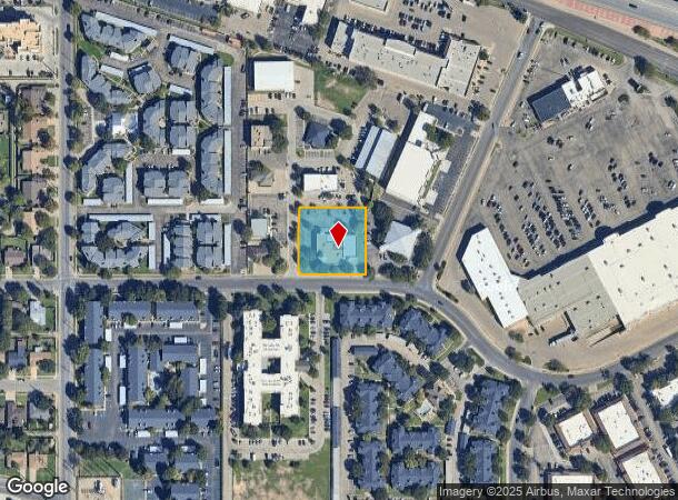 4620 71St St, Lubbock, TX Parcel Map