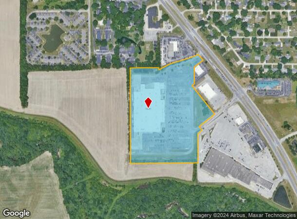  5555 S Us Highway 41, Terre Haute, IN Parcel Map