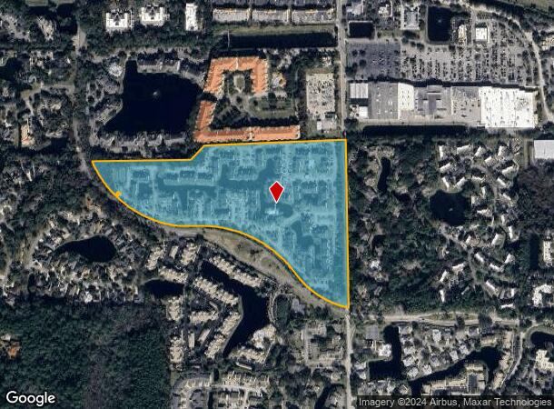  611 Ponte Vedra Lakes Blvd, Ponte Vedra Beach, FL Parcel Map