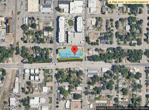  256 E 2Nd St, Loveland, CO Parcel Map