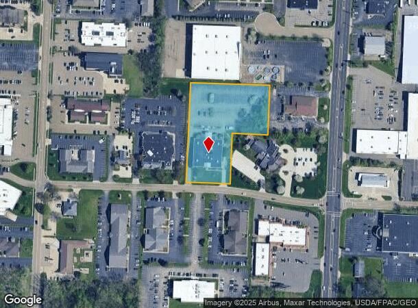 4105 Holiday St Nw, Canton, OH Parcel Map