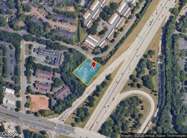  743 Old Holcomb Bridge Rd, Roswell, GA Parcel Map